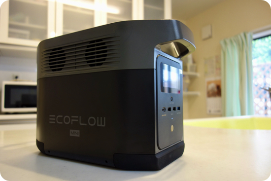 EcoFlow DELTA miniの写真レビュー