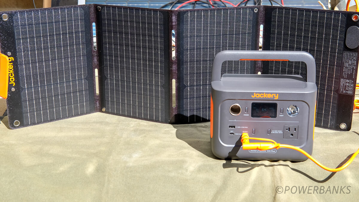 Jackery Solar Generator 300 Plus 40Wミニ ポータブル電源 ソーラーパネル セット